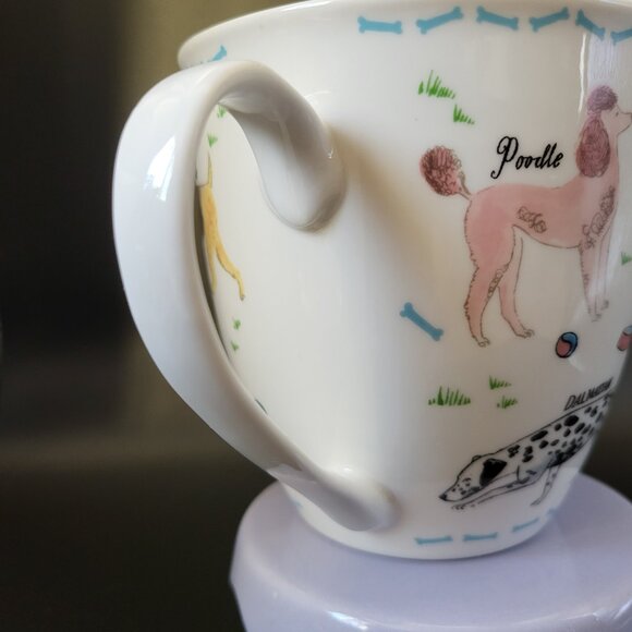 Milly Green Debonair Dogs Coffee Tea Mug 16oz Dog Breeds British Design - Picture 9 of 13